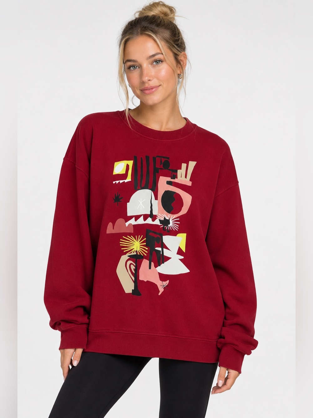 Size 10 Lululemon Special Edition Oversized Crew Neck Sweatshit